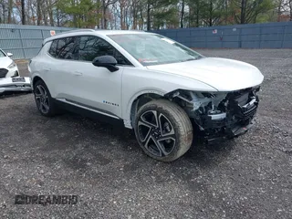 2024 Chevrolet Equinox EV LT with VIN 3GN7DMRP0RS295799, listed as a IAAI auction lot 41700897 with 7,565 mi miles and . Bid and sale history available at DreamBid. Image 1.