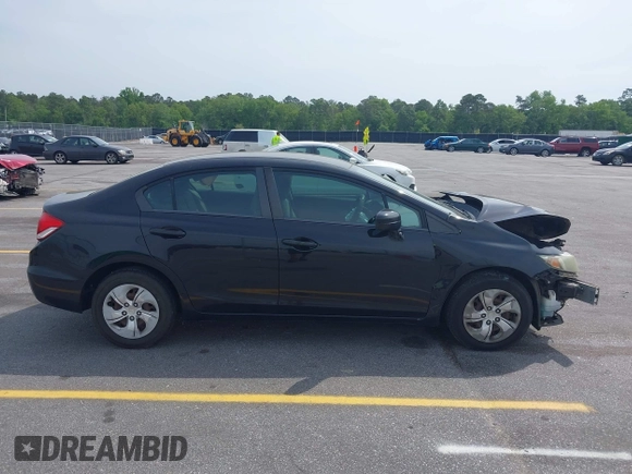 2015 Honda Civic LX with VIN 19XFB2F53FE043427, listed as a IAAI auction lot 42085488 with Not Provided miles and . Bid and sale history available at DreamBid. Image 13.