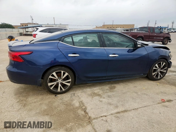 2017 Nissan Maxima SL with VIN 1N4AA6AP0HC409194, listed as a Copart auction lot 57604005 with 98,000 mi miles and Salvage title. Bid and sale history available at DreamBid. Image 3.
