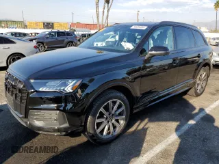 2024 Audi Q7 Premium Plus with VIN WA1LCBF70RD007292, listed as a Copart auction lot 74625464 with 5,831 mi miles and Salvage Title. Bid and sale history available at carsss.com. Image 1.