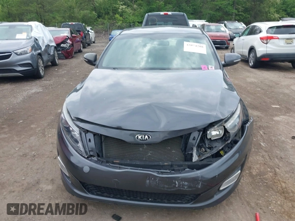 2015 Kia Optima LX with VIN KNAGM4A75F5626707, listed as a IAAI auction lot 42148396 with 84,189 mi miles and . Bid and sale history available at DreamBid. Image 6.