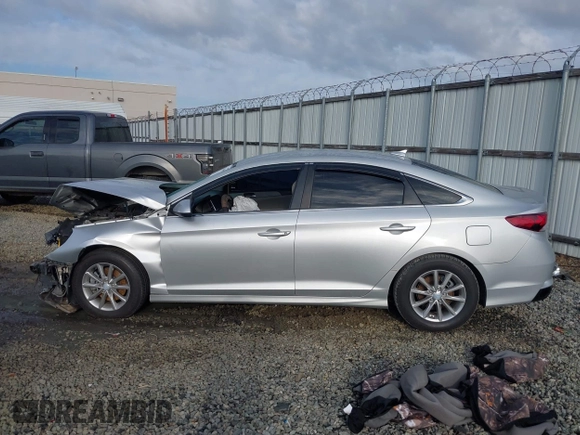 2019 Hyundai Sonata SE with VIN 5NPE24AF4KH766121, listed as a IAAI auction lot 41794665 with 101,673 mi miles and . Bid and sale history available at carsss.com. Image 15.