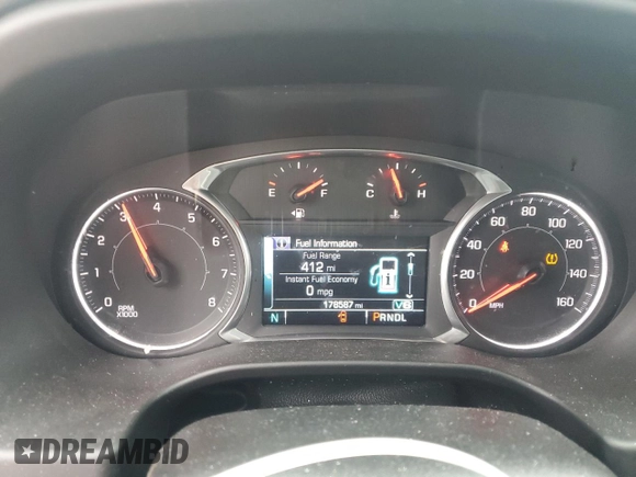 2017 GMC Acadia SLT with VIN 1GKKNMLSXHZ266880, listed as a Copart auction lot 44756915 with 178,587 mi miles and Salvage Title. Bid and sale history available at carsss.com. Image 9.