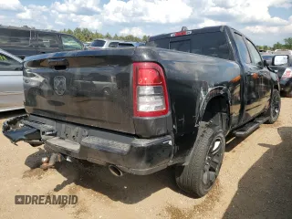 2021 Ram 1500 Big Horn with VIN 1C6SRFBT9MN669232, listed as a Copart auction lot 67047204 with 63,053 mi miles and Non Repairable. Bid and sale history available at carsss.com. Image 3.