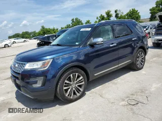 2016 Ford Explorer Platinum с VIN 1FM5K8HT8GGD13257, выставлен на аукционе Copart как лот 64598475 с пробегом 95 499 миль миль и Чистый • Clean title. История ставок и продаж доступна на DreamBid. Изображение 1.