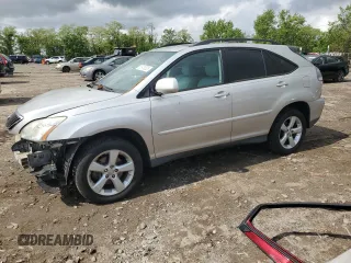 2004 Lexus RX 330 with VIN 2T2HA31U24C018543, listed as a Copart auction lot 55978525 with 159,968 mi miles and Salvage Title. Bid and sale history available at DreamBid. Image 1.