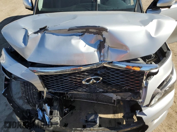 2017 Infiniti QX80 with VIN JN8AZ2NE2H9156143, listed as a Copart auction lot 42945985 with 157,392 mi miles and Salvage Title. Bid and sale history available at DreamBid. Image 12.