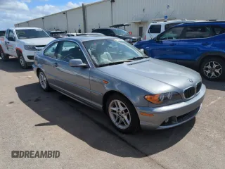 2004 BMW 3 Series 325Ci with VIN WBABD33474PL03591, listed as a Copart auction lot 74834894 with Not Provided miles and Salvage Title. Bid and sale history available at carsss.com. Image 4.