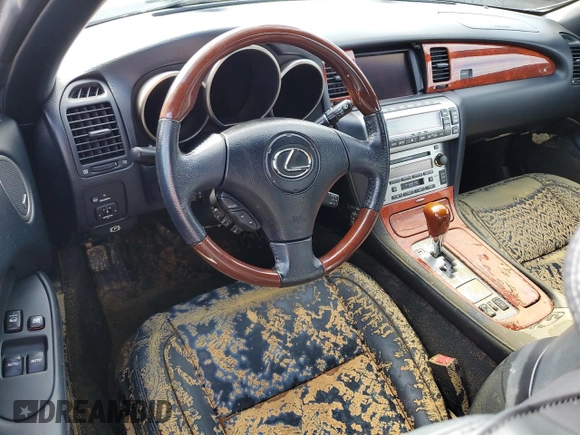 2006 Lexus SC 430 with VIN JTHFN48Y869009349, listed as a Copart auction lot 74505074 with Not Provided miles and Non Repairable. Bid and sale history available at DreamBid. Image 8.
