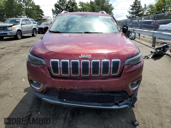 2019 Jeep Cherokee Limited with VIN 1C4PJMDX3KD305174, listed as a Copart auction lot 67926194 with 49,101 mi miles and Salvage title. Bid and sale history available at DreamBid. Image 5.