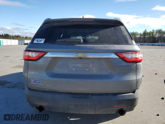 2019 Chevrolet Traverse LS with VIN 1GNEVFKW7KJ302692, listed as a Copart auction lot 81576744 with 94,856 mi miles and Salvage Title. Bid and sale history available at carsss.com. Image 6.