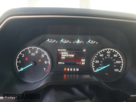 2022 Ford F-150 XL with VIN 1FTEW1EPXNFB88031, listed as a Copart auction lot 48013465 with 30,551 mi miles and Salvage Title. Bid and sale history available at carsss.com. Image 9.