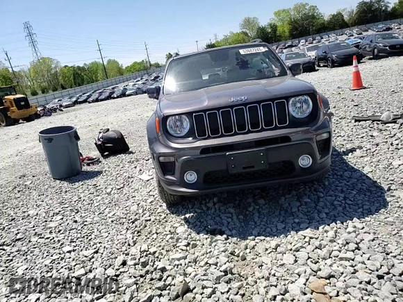2019 Jeep Renegade Latitude z VIN ZACNJBBB3KPK72100, wystawiony jako Copart lot #53687245 z przebiegiem Nie podano mil oraz Szkoda całkowita • Salvage title. Historia ofert i sprzedaży dostępna na DreamBid. Obrazek 11.
