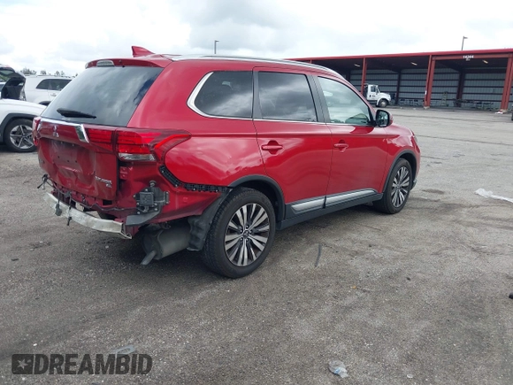 2019 Mitsubishi Outlander SE with VIN JA4AD3A32KZ050801, listed as a IAAI auction lot 42010844 with 72,710 mi miles and . Bid and sale history available at DreamBid. Image 4.