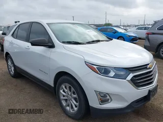 2021 Chevrolet Equinox LS z VIN 3GNAXHEVXMS110482, wystawiony jako IAAI lot #42112270 z przebiegiem Nie podano mil oraz . Historia ofert i sprzedaży dostępna na DreamBid. Obrazek 1.