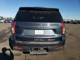 2021 Chevrolet Suburban RST z VIN 1GNSKEKD8MR193782, wystawiony jako Copart lot #82821484 z przebiegiem 74 195 mil mil oraz Szkoda całkowita • Salvage title. Historia ofert i sprzedaży dostępna na DreamBid. Obrazek 6.