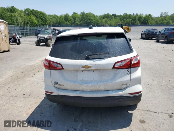 2020 Chevrolet Equinox LS z VIN 2GNAX5EV3L6243709, wystawiony jako Copart lot #59105145 z przebiegiem 286 324 mil mil oraz Szkoda całkowita • Salvage title. Historia ofert i sprzedaży dostępna na DreamBid. Obrazek 6.