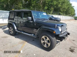 2016 Jeep Wrangler Unlimited Sahara z VIN 1C4BJWEG3GL115814, wystawiony jako Copart lot #62281895 z przebiegiem 75 039 mil mil oraz Szkoda całkowita • Salvage title. Historia ofert i sprzedaży dostępna na DreamBid. Obrazek 4.