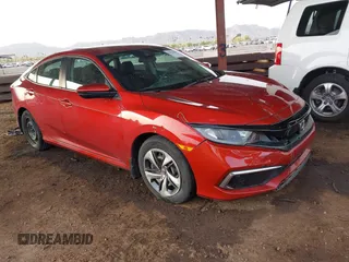2020 Honda Civic LX z VIN 19XFC2F65LE206368, wystawiony jako IAAI lot #41921990 z przebiegiem 58 433 mil mil oraz . Historia ofert i sprzedaży dostępna na DreamBid. Obrazek 1.