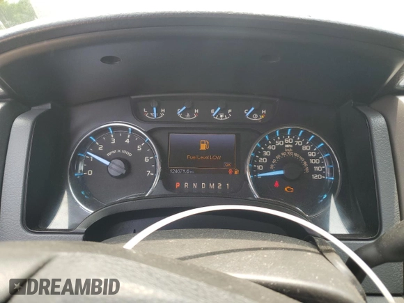 2012 Ford F-150 XL with VIN 1FTFX1ET4CFC51782, listed as a Copart auction lot 60707485 with 124,671 mi miles and Clean title. Bid and sale history available at DreamBid. Image 9.
