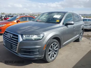 2017 Audi Q7 Premium Plus with VIN WA1LHAF74HD045487, listed as a IAAI auction lot 41939013 with 74,676 mi miles and . Bid and sale history available at DreamBid. Image 6.