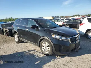 2019 Kia Sorento LX with VIN 5XYPGDA30KG548927, listed as a Copart auction lot 56849534 with 67,770 mi miles and Salvage Title. Bid and sale history available at DreamBid. Image 4.