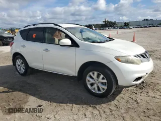 2013 Nissan Murano S with VIN JN8AZ1MU5DW204491, listed as a Copart auction lot 85671304 with 185,035 mi miles and Salvage Title. Bid and sale history available at carsss.com. Image 4.