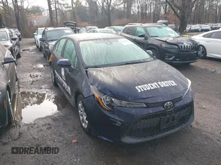 2021 Toyota Corolla LE with VIN 5YFEPMAE9MP167360, listed as a IAAI auction lot 41839769 with 53,573 mi miles and . Bid and sale history available at DreamBid. Image 1.