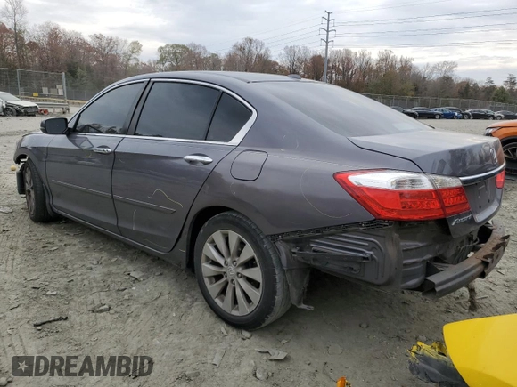2014 Honda Accord EX-L with VIN 1HGCR2F84EA047496, listed as a Copart auction lot 81671664 with 167,506 mi miles and Salvage Title. Bid and sale history available at carsss.com. Image 2.