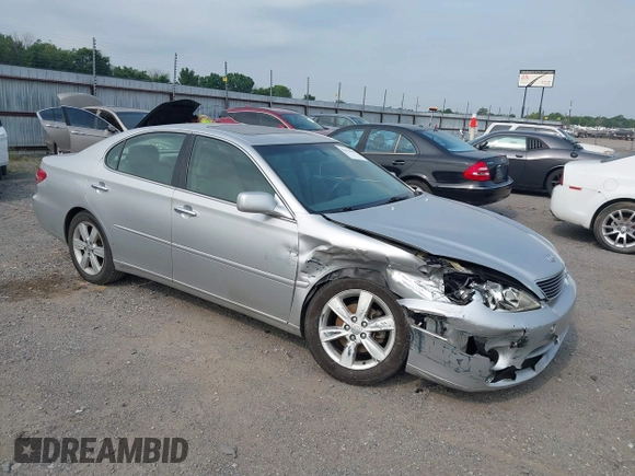 2005 Lexus ES 350 z VIN JTHBA30G555068789, wystawiony jako IAAI lot #42412848 z przebiegiem 100 430 mil mil oraz . Historia ofert i sprzedaży dostępna na DreamBid. Obrazek 1.