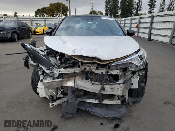 2019 Toyota C-HR XLE with VIN NMTKHMBX8KR084750, listed as a Copart auction lot 47681295 with 43,661 mi miles and Non Repairable. Bid and sale history available at carsss.com. Image 5.