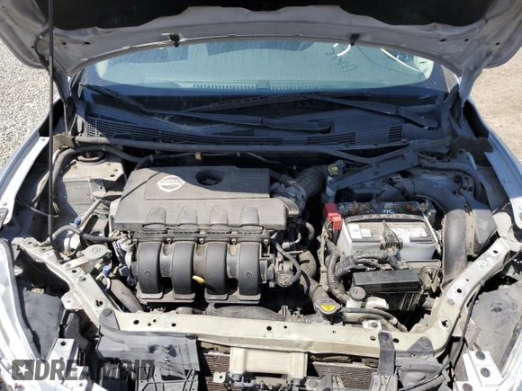 2014 Nissan Sentra SV with VIN 3N1AB7AP7EL672931, listed as a Copart auction lot 53701805 with 100,509 mi miles and Salvage Title. Bid and sale history available at DreamBid. Image 11.