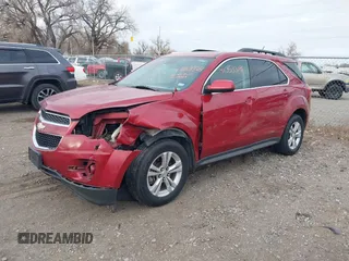 2015 Chevrolet Equinox LT with VIN 2GNALBEK8F6378429, listed as a IAAI auction lot 41053318 with 119,959 mi miles. Bid and sale history available at carsss.com. Image 2.