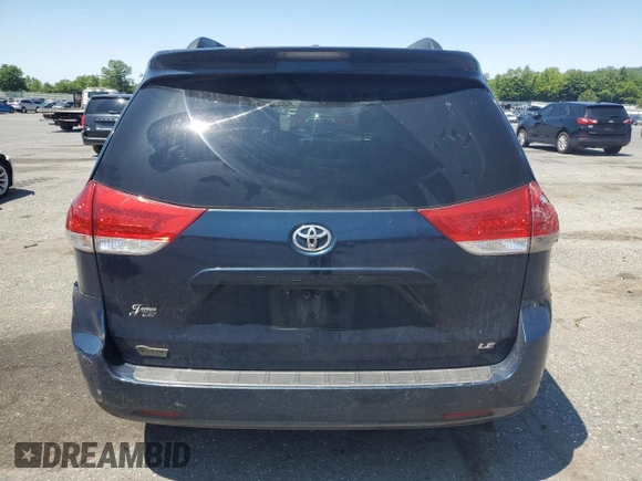 2012 Toyota Sienna LE AAS с VIN 5TDKK3DC8CS223994, выставлен на аукционе Copart как лот 58837905 с пробегом 190 814 миль миль и Списание • Salvage title. История ставок и продаж доступна на DreamBid. Изображение 6.