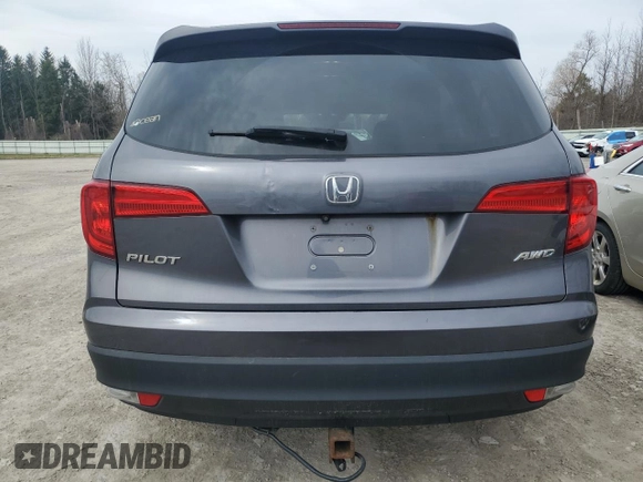 2017 Honda Pilot EX-L z VIN 5FNYF6H60HB100416, wystawiony jako Copart lot #53516145 z przebiegiem 139 030 mil mil oraz Szkoda całkowita • Salvage title. Historia ofert i sprzedaży dostępna na DreamBid. Obrazek 6.