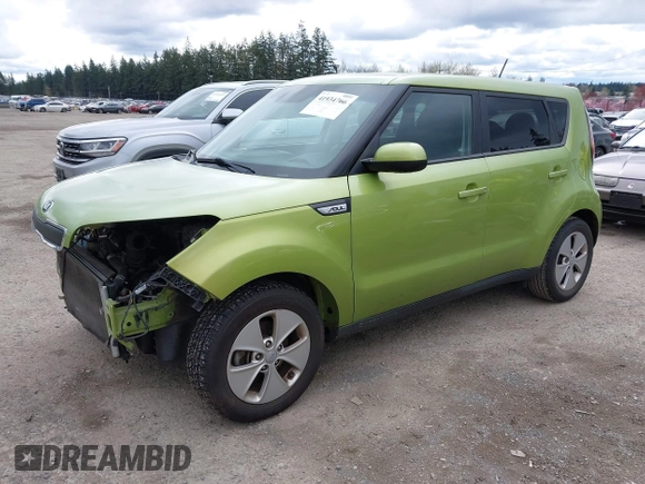 2015 Kia Soul with VIN KNDJN2A20F7801786, listed as a IAAI auction lot 41934766 with 85,251 mi miles. Bid and sale history available at carsss.com. Image 2.