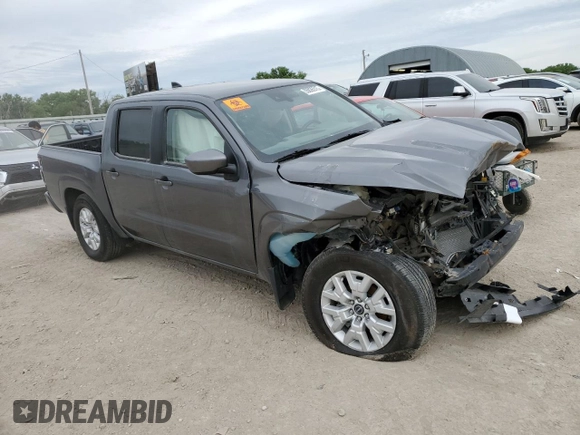 2023 Nissan Frontier SV with VIN 1N6ED1EJ7PN638273, listed as a Copart auction lot 55826515 with Not provided miles and Salvage title. Bid and sale history available at DreamBid. Image 4.