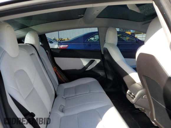 2018 Tesla Model 3 Long Range Battery with VIN 5YJ3E1EB4JF074295, listed as a Copart auction lot 74775384 with 83,515 mi miles and Salvage Title. Bid and sale history available at DreamBid. Image 10.