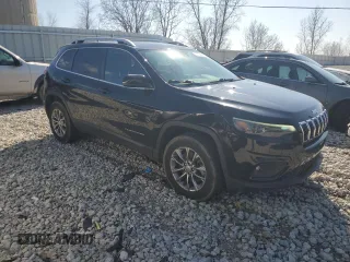 2021 Jeep Cherokee Latitude Lux with VIN 1C4PJMMX8MD104714, listed as a Copart auction lot 52734925 with 62,035 mi miles and Salvage title. Bid and sale history available at DreamBid. Image 4.