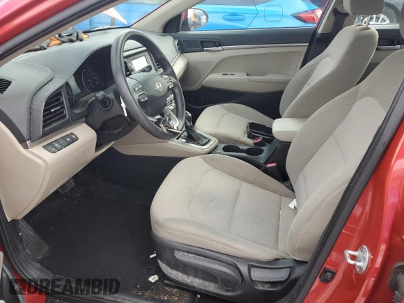 2020 Hyundai Elantra SE with VIN 5NPD74LF2LH620506, listed as a Copart auction lot 46542785 with 127,556 mi miles and Salvage Title. Bid and sale history available at carsss.com. Image 7.