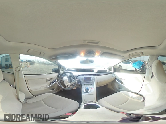 2012 Toyota Prius One with VIN JTDKN3DU4C5449018, listed as a Copart auction lot 43396125 with 193,248 mi miles and Salvage title. Bid and sale history available at DreamBid. Image 13.