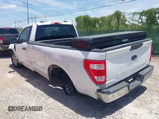 2023 Ford F-150 XL with VIN 1FTMF1CB6PKE64993, listed as a IAAI auction lot 42887730 with 41,376 mi miles and . Bid and sale history available at DreamBid. Image 3.
