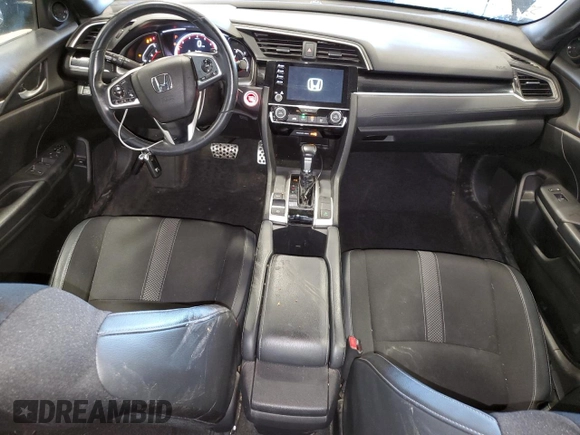 2019 Honda Civic Sport with VIN 2HGFC2F88KH514138, listed as a Copart auction lot 54598535 with 122,198 mi miles and Salvage title. Bid and sale history available at DreamBid. Image 8.