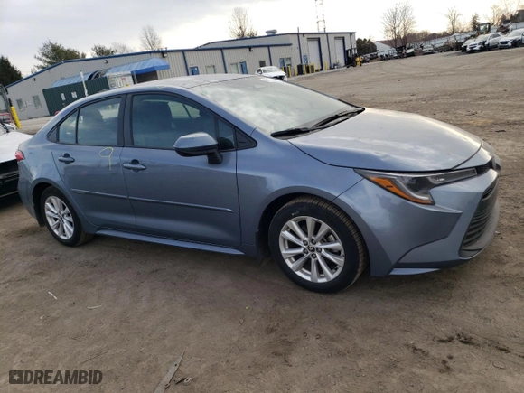 2024 Toyota Corolla LE with VIN 5YFB4MDE7RP112601, listed as a Copart auction lot 46424595 with 25,719 mi miles and Salvage Title. Bid and sale history available at carsss.com. Image 4.