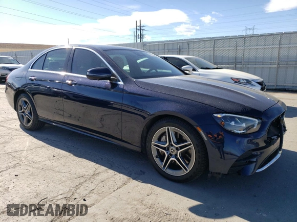 2023 Mercedes-Benz E 350 with VIN W1KZF8EB0PB099857, listed as a Copart auction lot 47774245 with 35,718 mi miles and Salvage Title. Bid and sale history available at DreamBid. Image 4.