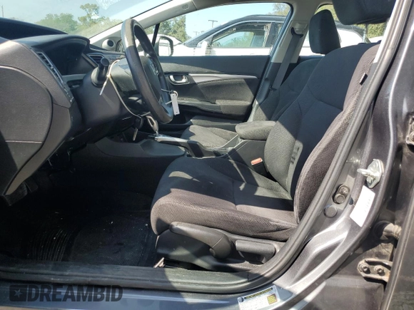 2013 Honda Civic EX with VIN 19XFB2F80DE034305, listed as a Copart auction lot 55426315 with 198,911 mi miles and Clean Title. Bid and sale history available at DreamBid. Image 7.