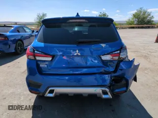 2020 Mitsubishi Outlander ES with VIN JA4AP3AU3LU007728, listed as a Copart auction lot 57160025 with 75,295 mi miles and Salvage title. Bid and sale history available at DreamBid. Image 6.