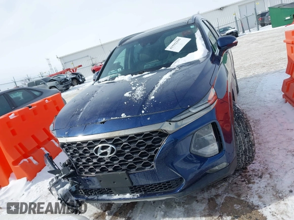 2020 Hyundai Santa Fe Limited with VIN 5NMS5CAD6LH197791, listed as a IAAI auction lot 41592295 with 69,118 mi miles. Bid and sale history available at carsss.com. Image 12.