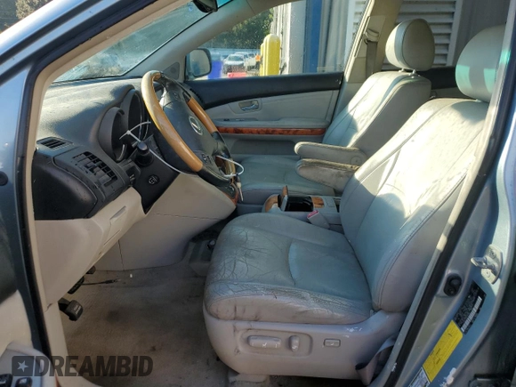 2005 Lexus RX with VIN 2T2GA31U95C032226, listed as a Copart auction lot 73497364 with 216,602 mi miles and Salvage Title. Bid and sale history available at carsss.com. Image 7.