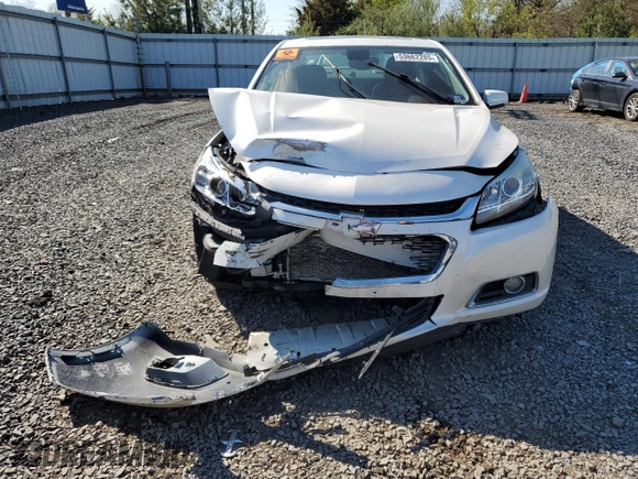 2014 Chevrolet Malibu LTZ with VIN 1G11H5SL9EF196745, listed as a Copart auction lot 53662285 with Not Provided miles and Salvage Title. Bid and sale history available at DreamBid. Image 5.